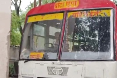 Viral Video Shows Roof Of UP Roadways Bus Leaking During Rains