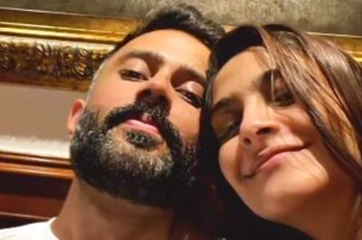 Mom-to-Be Sonam Kapoor Says 'My Baby is Here' While Sharing Mushy Pic With Husband Anand Ahuja