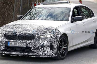 2023 BMW 3 Series Facelift Spied Testing with the M Performance Rear Wing