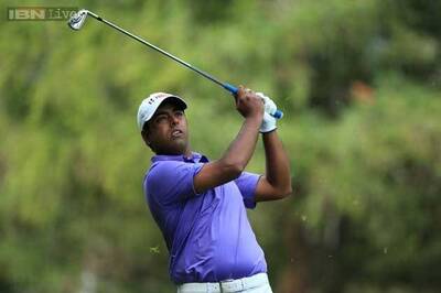 Anirban Lahiri one shot behind leader Filipino Miguel in Taipei
