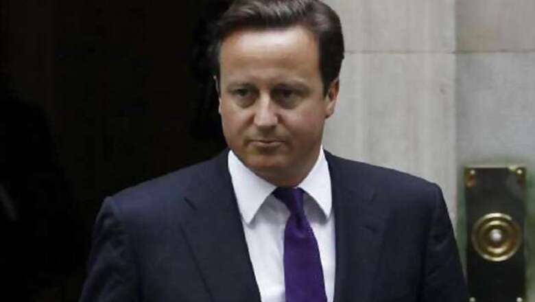 UK will never give in to terror: British PM David Cameron