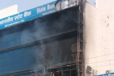 Fire in Noida SBI building doused, no casualties
