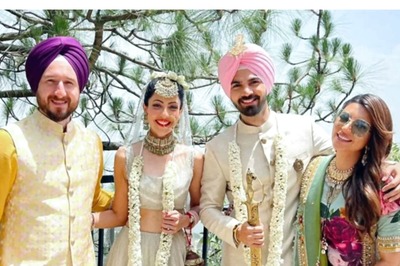 Karan V Grover and Poppy Jabbal Wedding: Shama Sikander Drops Unseen Pics, Sends 'Wadhaiyyan'