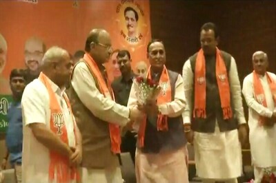 Vijay Rupani Returns as Gujarat Chief Minister, Nitin Patel His Deputy