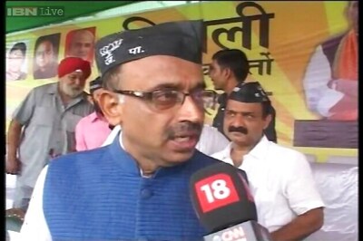 Google+ Hangout with Vijay Goel on BJP's political strategy