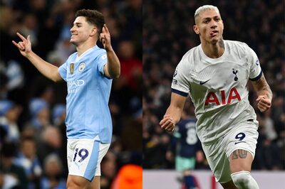 Premier League: Julian Alvarez Stars For Manchester City, Richarlison Winner Secures Top Four for Tottenham