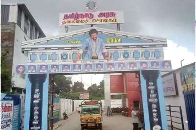 Before Darbar's Release, Fans Get Back to Erecting Huge Rajinikanth Cut-outs