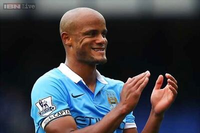  Manchester City's Kompany expects Chelsea, Arsenal to bounce back