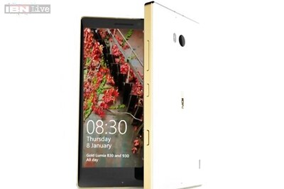 Nokia Lumia 930 goes glitzy with new gold version