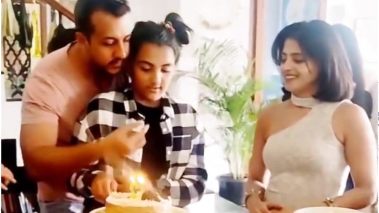 Dia Mirza, Vaibhav Rekhi and His Ex-wife Get Together for a Special Occasion, Video Goes Viral