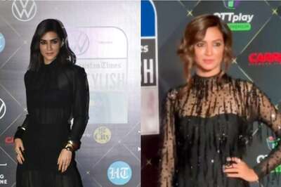 Kriti Sanon, Kriti Kharbanda Dazzle in Skintight See-Through Outfits; Check Out Their Sexy Photos