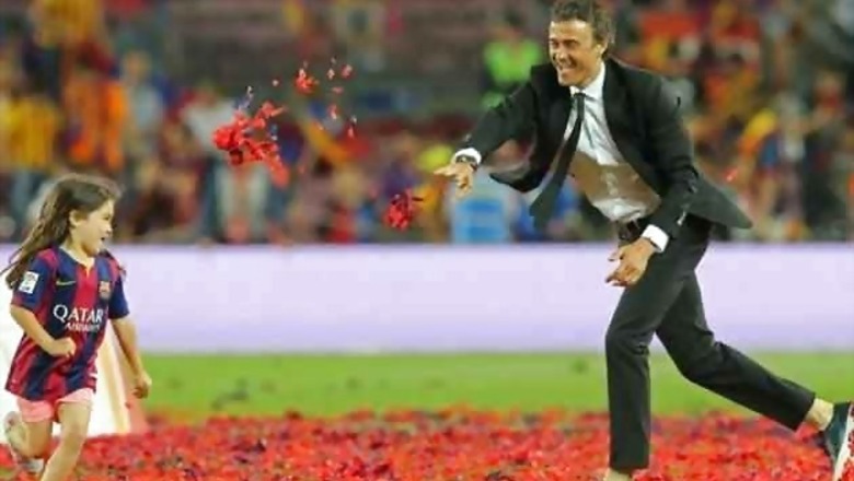 Barcelona coach Luis Enrique sets sights on treble