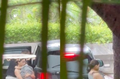 Alia Bhatt Protects Raha From Rain, Wraps Her In A Blanket As They Step Out; Watch