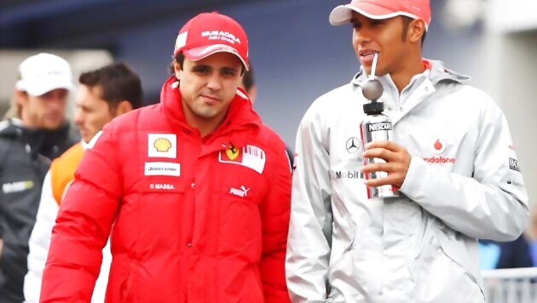 Ferrari driver Massa returns to training