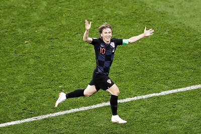 FIFA World Cup 2018: Eriksen-Modric Battle 'Could Decide' Croatia v Denmark Clash