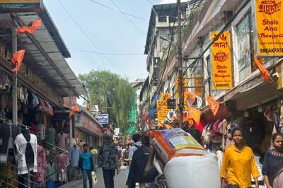 Ram Mandir Flags Adorn North Bengal Ahead of Lok Sabha Elections 2024