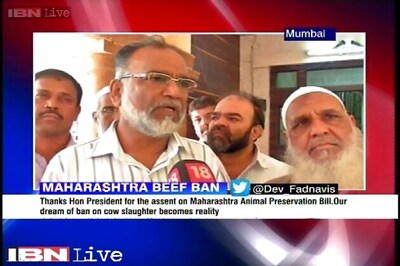 President gives assent to 19-year-old law banning beef in Maharashtra
