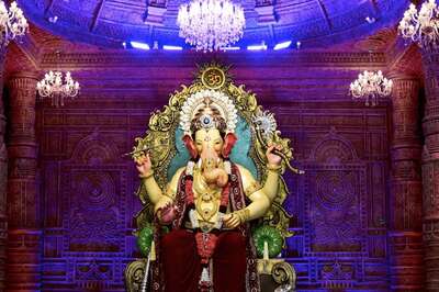WATCH | Celebrations at Mumbai's Lalbaugcha Raja on 1st Day of Ganesh Chaturthi