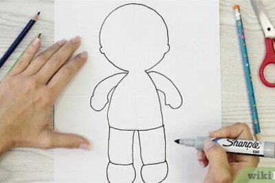 How to Make a Basic Felt Doll