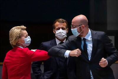 EU Council President Michel Out Of Quarantine
