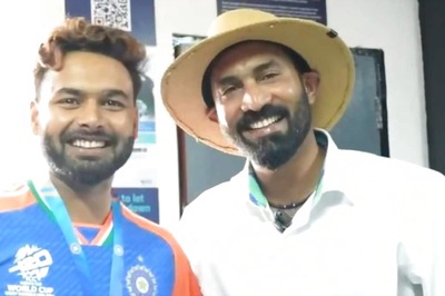 'He Made Millions Happy': Dinesh Karthik Awards Rishabh Pant With Fielding Medal After IND vs ENG - WATCH