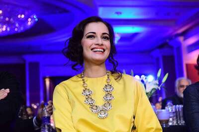 Dia Mirza Buys Iconic Mother India Poster For Sanjay Dutt