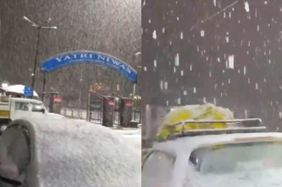 Sonamarg Turns White As Fresh Snowfall Hits J&K's Ganderbal | WATCH