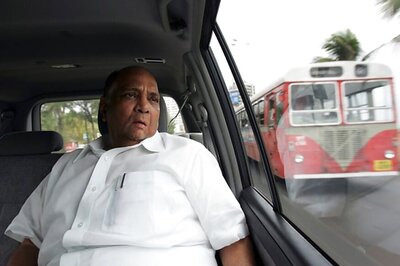 Man Held for Trying to Blacken Photos of Sharad Pawar, Ajit