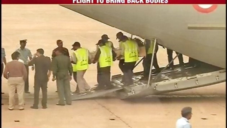 Bodies of 4 Indians killed during Kabul attack arrive at Palam airport in Delhi