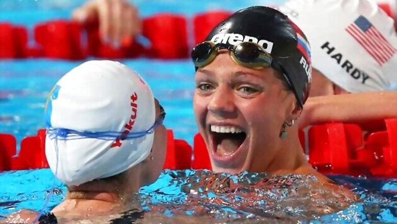 Sleepless Efimova enjoys dream swim, Campbell impresses