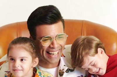 Karan Johar's Twins Yash, Roohi Watch Rocky Aur Rani Kii Prem Kahaani, Have The Cutest Reaction; Watch