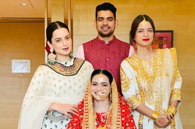 Kangana Ranaut Welcomes 'Devi' Home on Diwali, See Pics