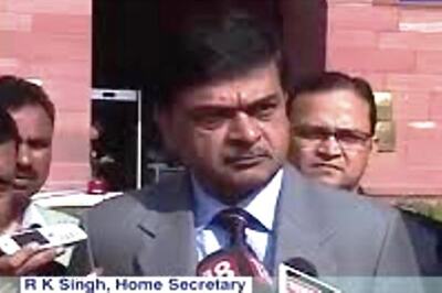 Union Home Secretary conducts an aerial survey of rain-ravaged areas