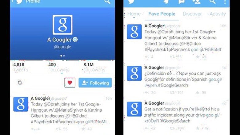 Twitter starts rolling out 'Fave' timeline that lets you filter users you follow
