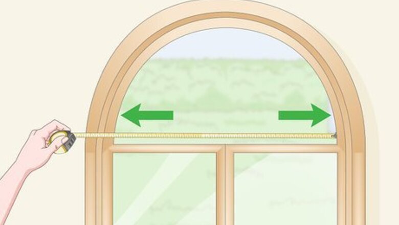 How to Cover Arched Windows