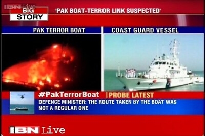 Boat which exploded near Gujarat coast not ours, says Pakistan