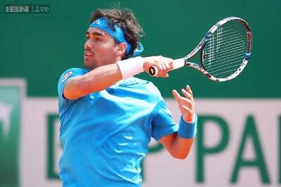 Fabio Fognini survives scare to beat Joao Sousa in 1st round in Monaco