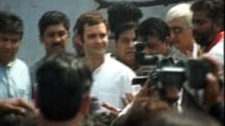 In Pics: Rahul Gandhi's UP road show