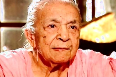 Actress Zohra Sehgal turns 100