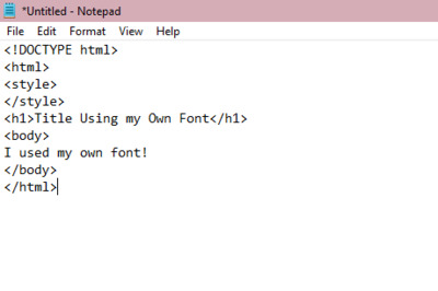 How to Upload Your Own Fonts to HTML Using CSS