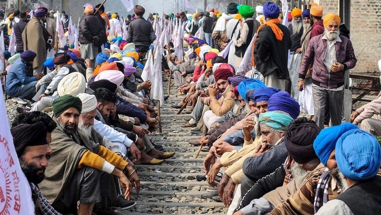 Farmers Stage Nationwide 'Rail Roko', Railways Says Negligible Impact
