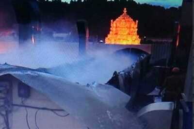 Fire Breaks Out At Tirumala Temple, No Casualties