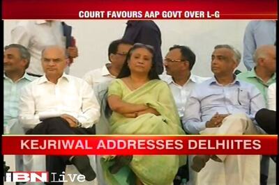 Delhi Chief Secretary returns, shares dais with Shakuntala Gamlin at AAP government's event