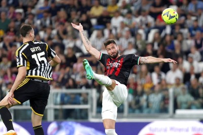 Olivier Giroud Seals Win at Juventus and UEFA Champions League Spot for AC Milan