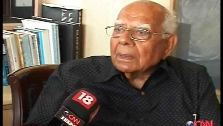 Judiciary can't regulate press freedom: Jethmalani