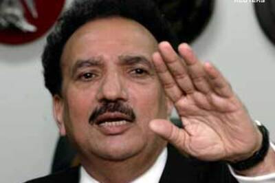 India sponsoring terror in Pakistan: Rehman Malik