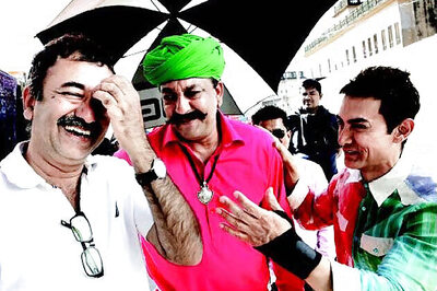 Sanjay Dutt shot for his role in 'PK' before going to jail: Rajkumar Hirani