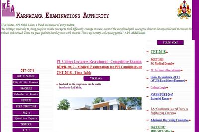 Karnataka CET 2018: Online Registration Begins Today at kea.kar.nic.in; Know Syllabus, Dates and How to Apply?