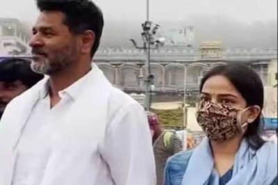 Prabhu Deva Makes 1st Public Appearance With 2nd Wife Himani Singh