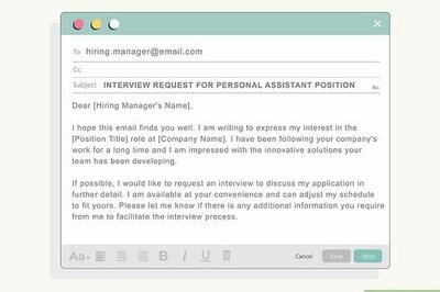 How to Ask for a Job Interview